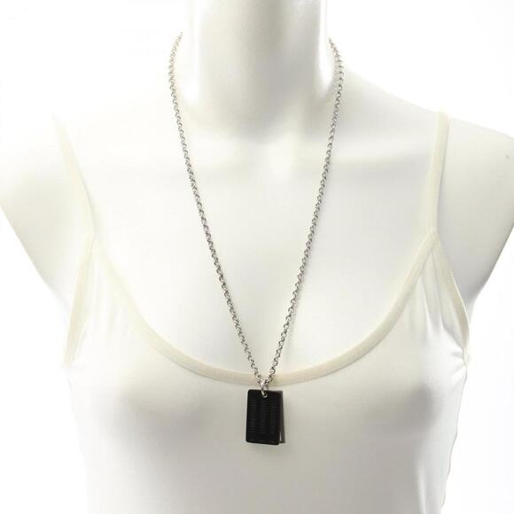 HERMES Black Necklace - Picture 6 of 7